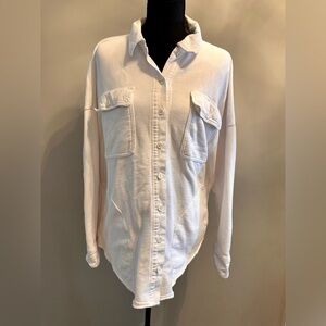 White Button-Up Shaket
